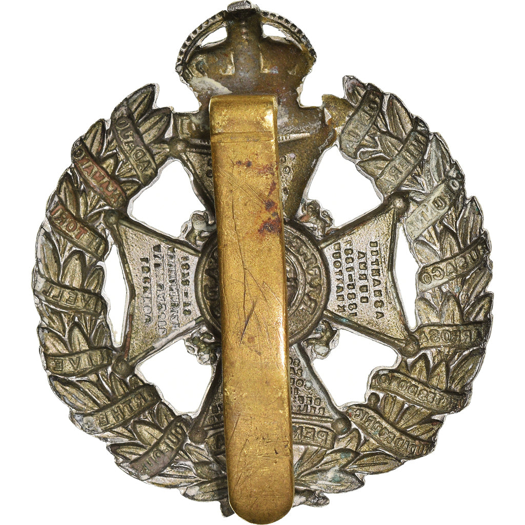 Regno Unito, Cap Badge, Rifle Brigade, WAR, WW2, SPL-, Métal