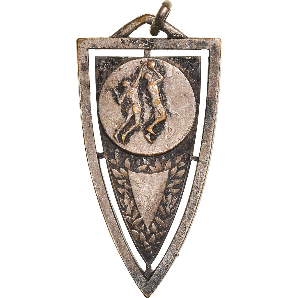 Frankreich, Medaille, Sport, Basket-Ball, SS, Silvered bronze
