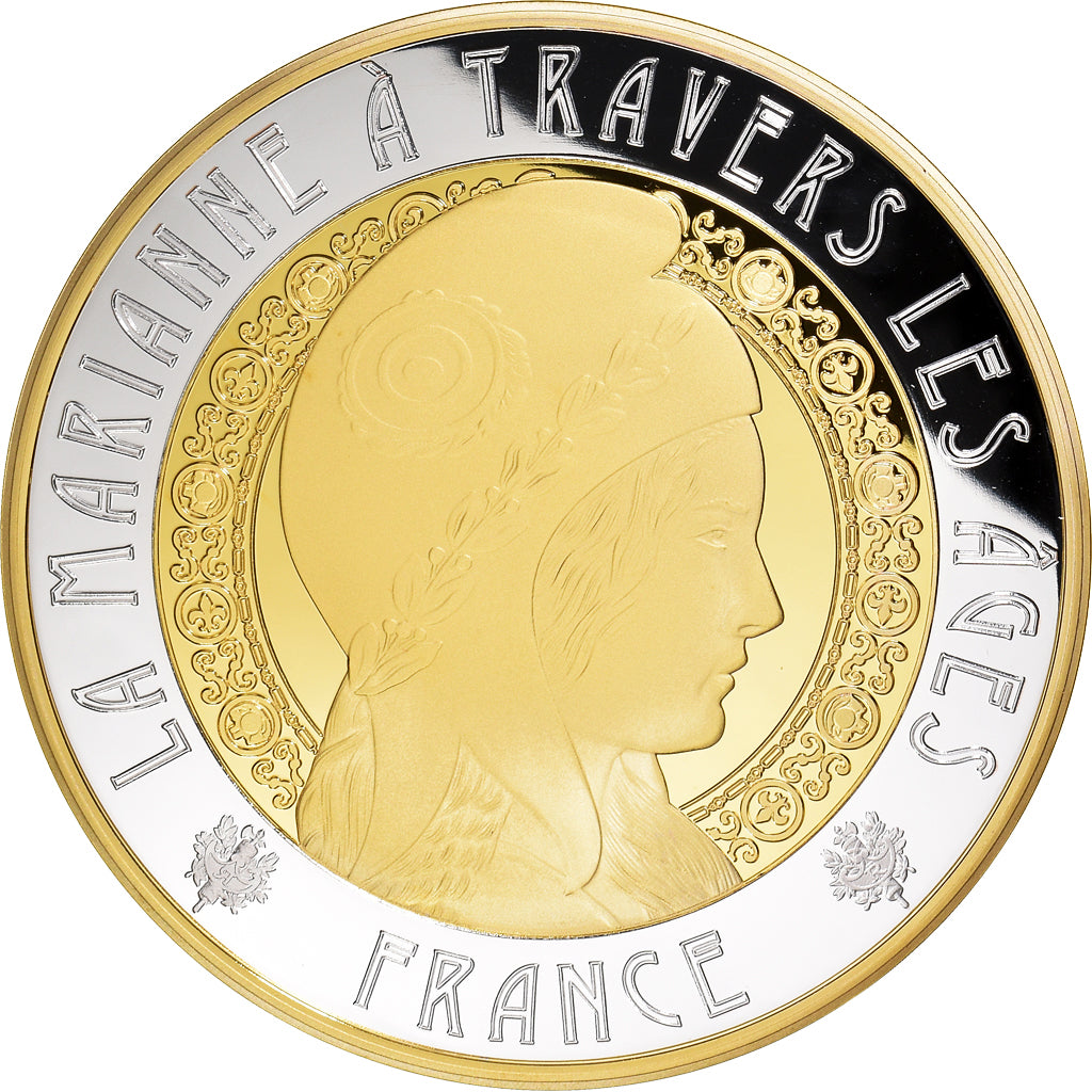 France, Medal, Marianne, Troisième République, 2017, Proof, MS(65-70), Silver