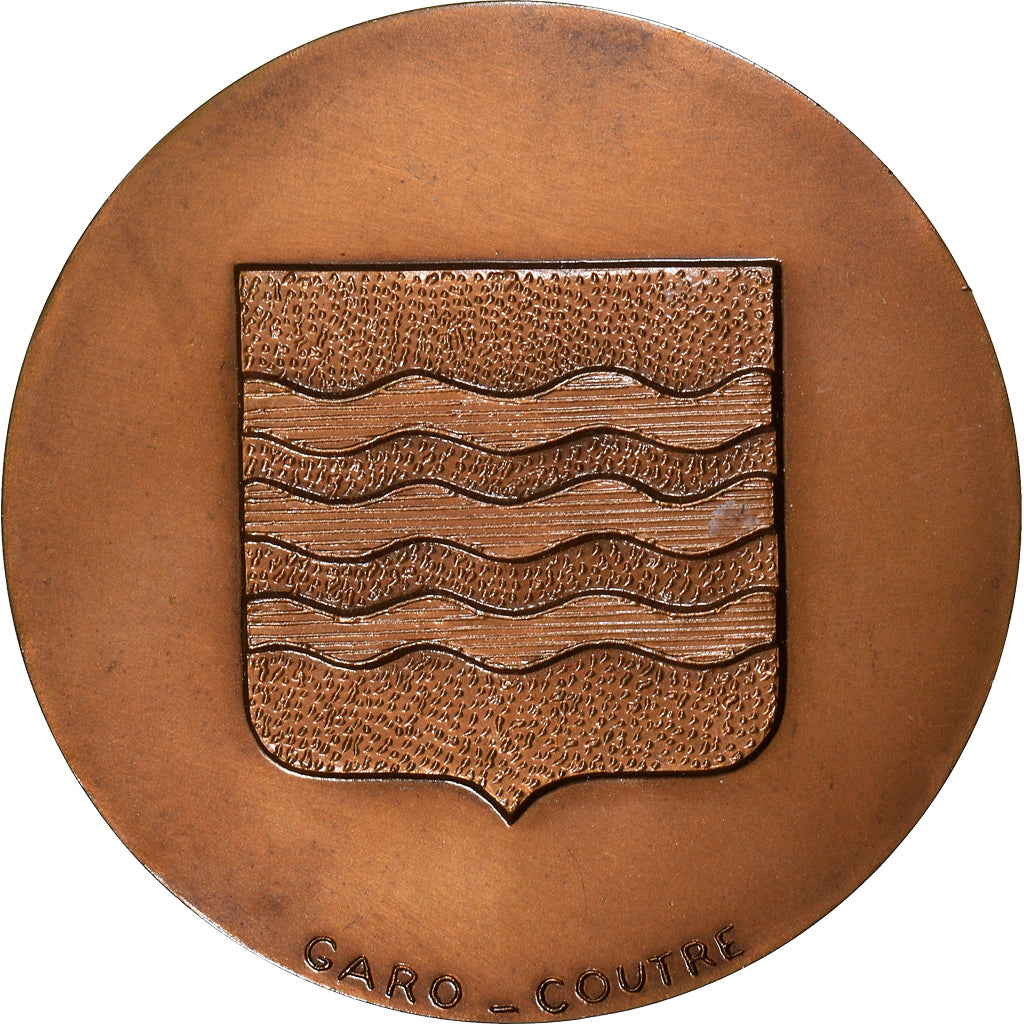 Frankreich, Medaille, Ville d'Agde, Geography, 1984, Garo-Coutre, VZ+, Bronze