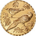 Frankreich, Medaille, Oiseaux, Animalière, Gloria, SS, Bronze