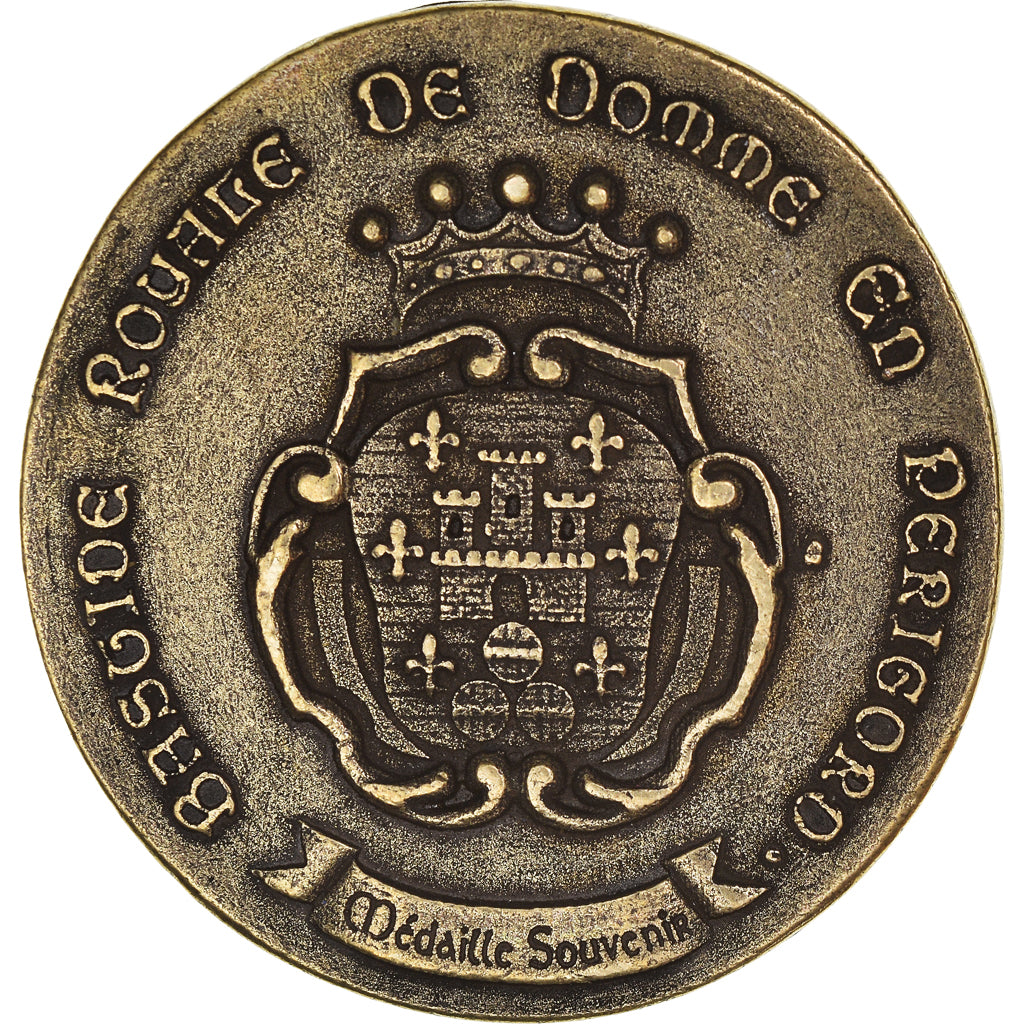 Frankreich, Medaille, Philippe III, Bastide Royale de Domme en Périgord, VZ