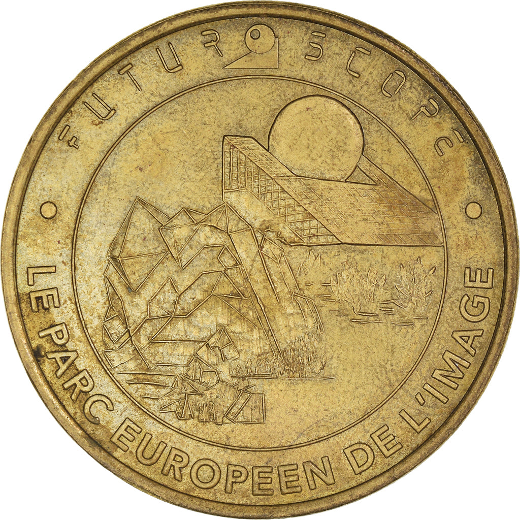 Frankrijk, Token, Jaunay-Clan - Futuroscope, 1999, MDP, ZF, Copper-nickel