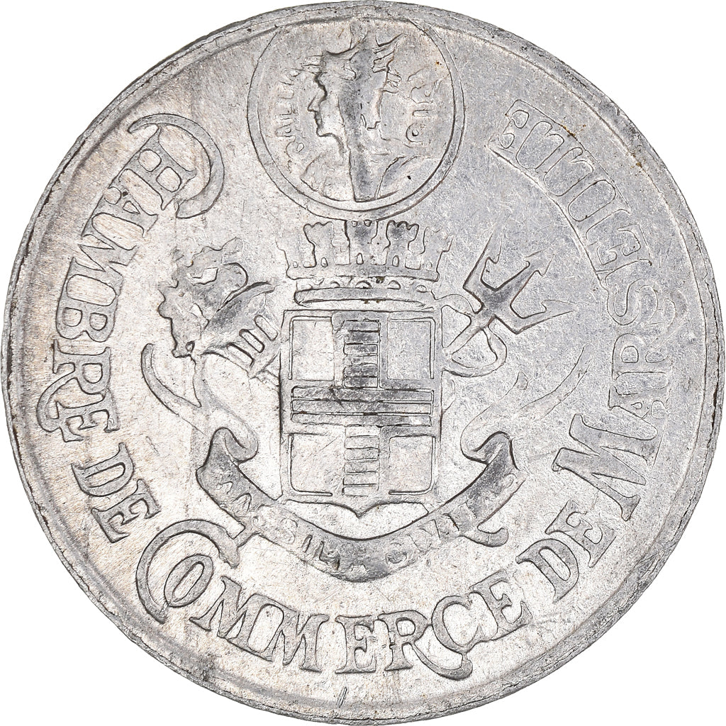 Coin, France, Chambre de Commerce, Marseille, Marseille, 10 Centimes, 1916