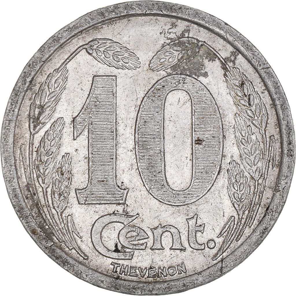 Coin, France, ,, 10 Centimes, 1921, Evreux, EF(40-45), Aluminium, Elie:10.2
