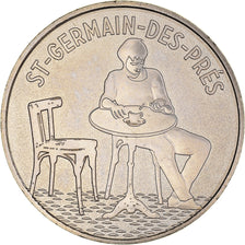 France, Token, Touristic token, Place Saint-Germain-des-Prés, MS(64), Cupro