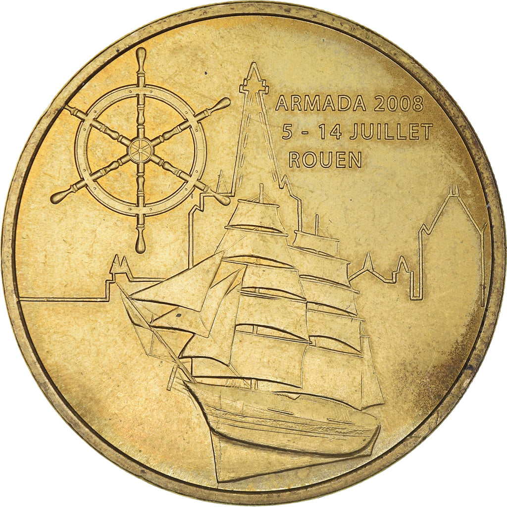 France, Token, Rouen - Armada du siècle voilier, 2008, MDP, AU(50-53)