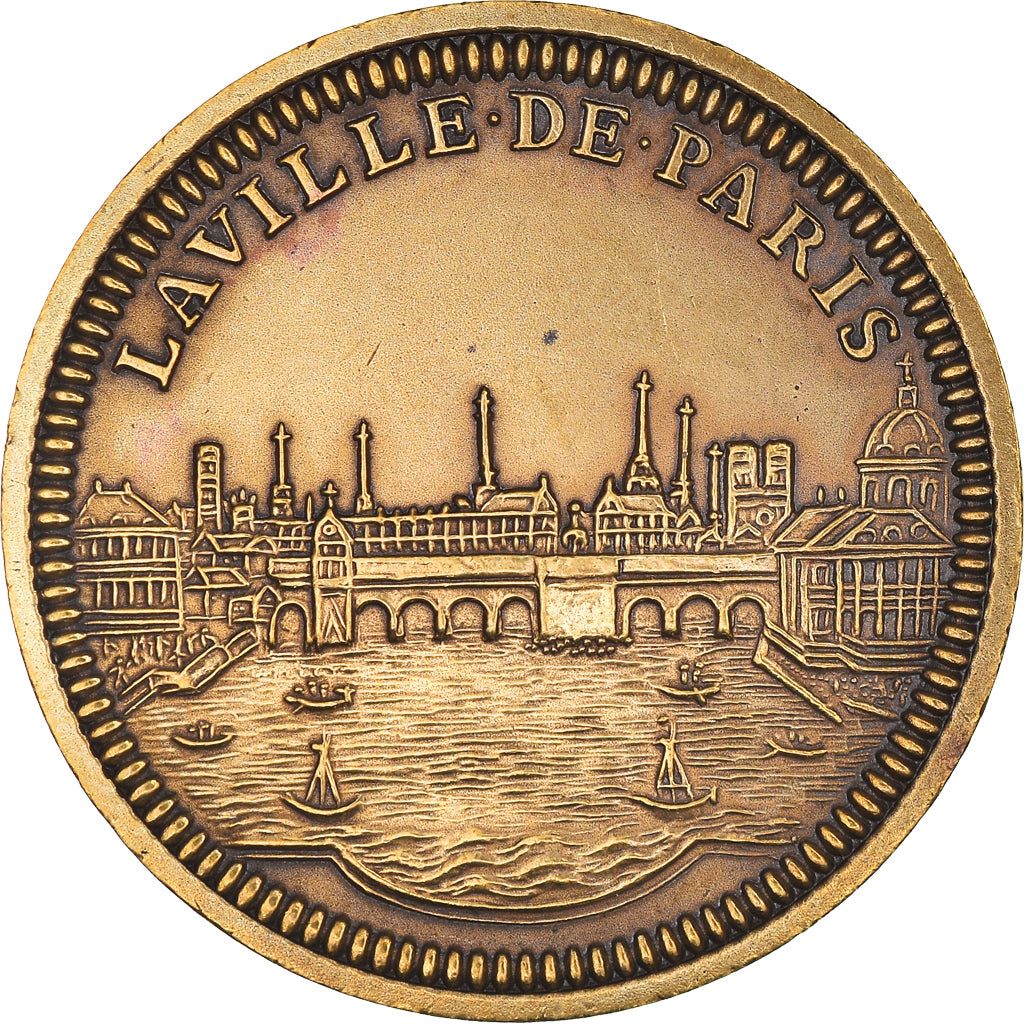 Frankreich, Medaille, Souvenir d'une visite au stand de la Monnaie, 1954, Foire