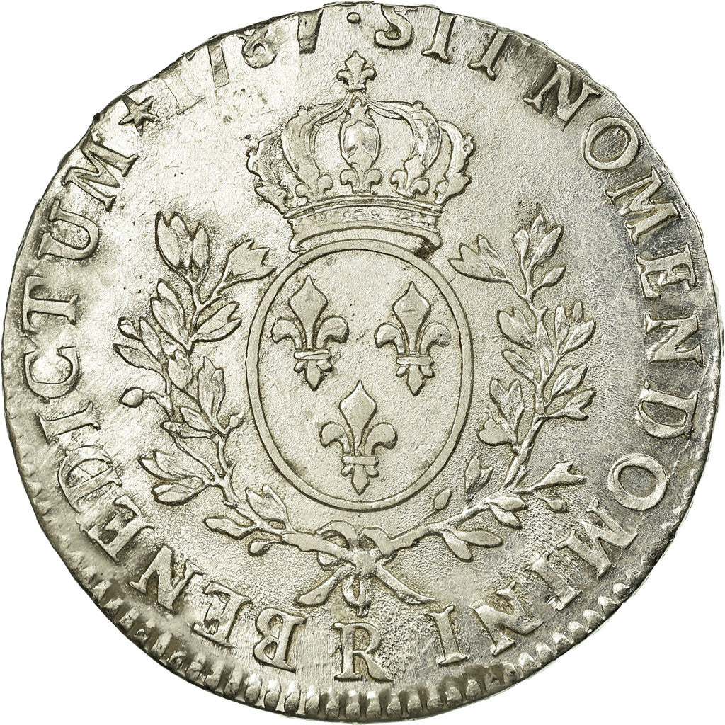 Coin, France, Louis XVI, Écu aux branches d'olivier, Ecu, 1787, Orléans