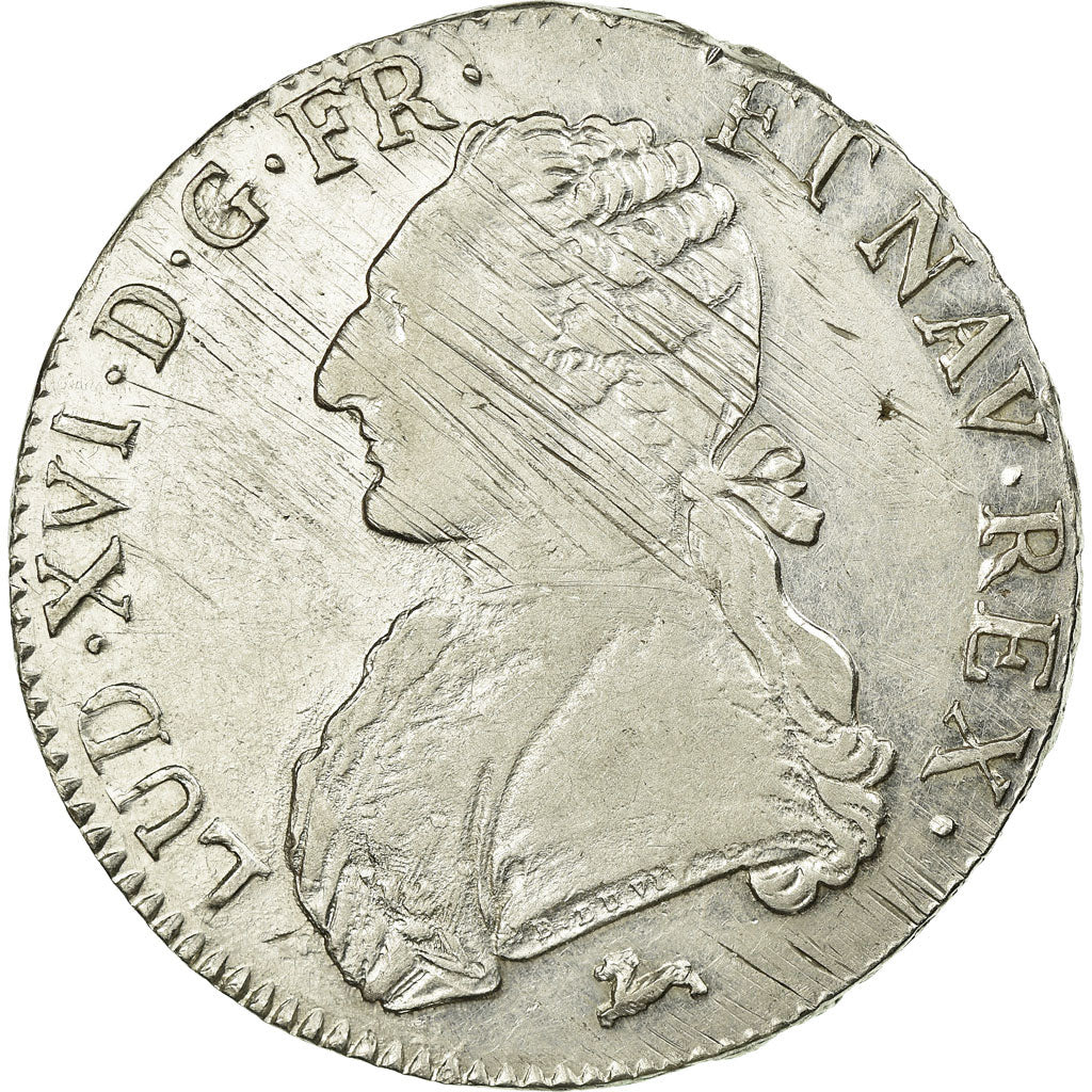 Coin, France, Louis XVI, Écu aux branches d'olivier, Ecu, 1785, Orléans