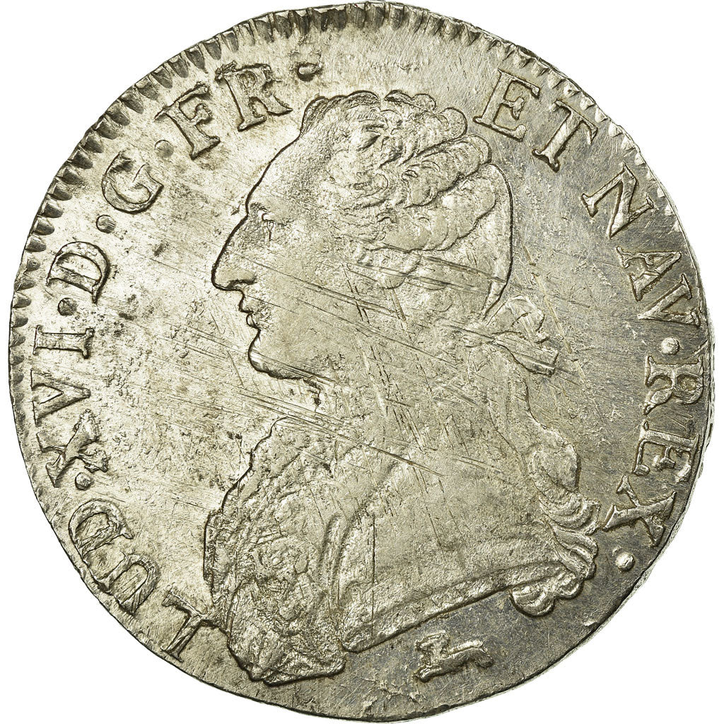 Coin, France, Louis XVI, Écu aux branches d'olivier, Ecu, 1785, Orléans