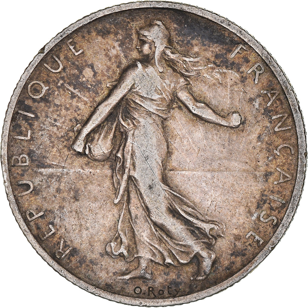 Münze, Frankreich, Semeuse, 2 Francs, 1912, Paris, SS, Silber, KM:845.1