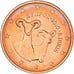 Cyprus, 2 Euro Cent, 2010, UNC, Copper Plated Steel, KM:79