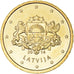 Letonia, 10 Euro Cent, 2014, Stuttgart, FDC, Latón, KM:153