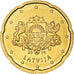 Lettonie, 20 Euro Cent, 2014, Stuttgart, FDC, Laiton, KM:154