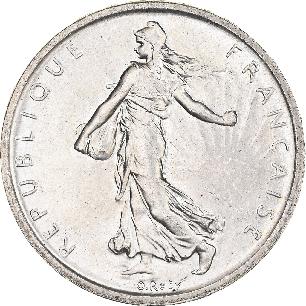 Coin, France, Semeuse, 5 Francs, 1960, MS(64), Silver, KM:926, Gadoury:770