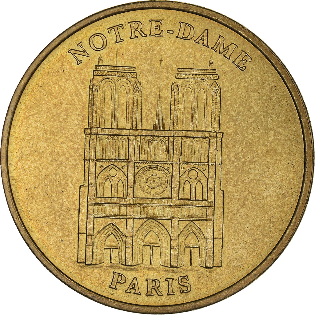 França, Token, Token turístico, Cathédrale Notre Dame - n° 1 -, 2001