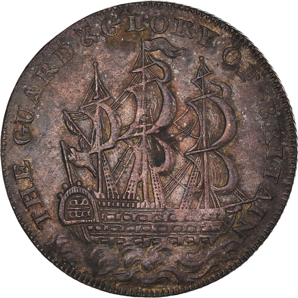 Coin, Great Britain, Middlesex, Charlotte and George III, National Series