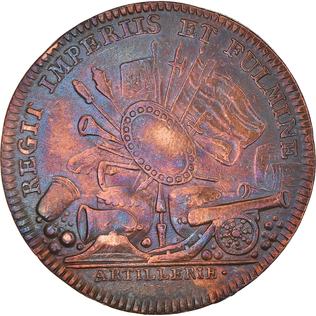 France, Token, Royal, Artillerie, Louis-Auguste-de-Bourbon, History, EF(40-45)