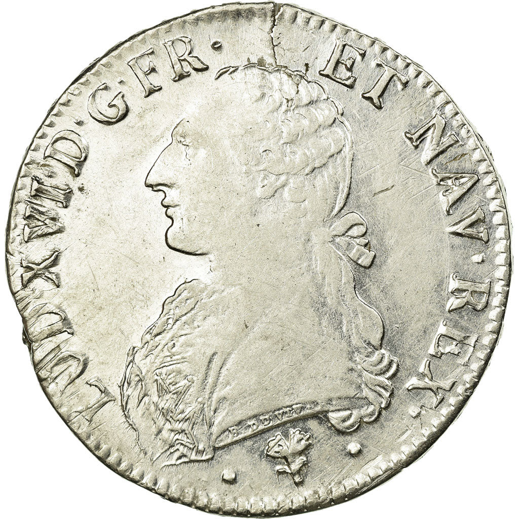Coin, France, Louis XVI, Écu aux branches d'olivier, Ecu, 1784, Bayonne
