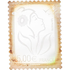Francia, medaglia, Timbre, Marianne, 5 Euro, La Poste, FDC, Argento