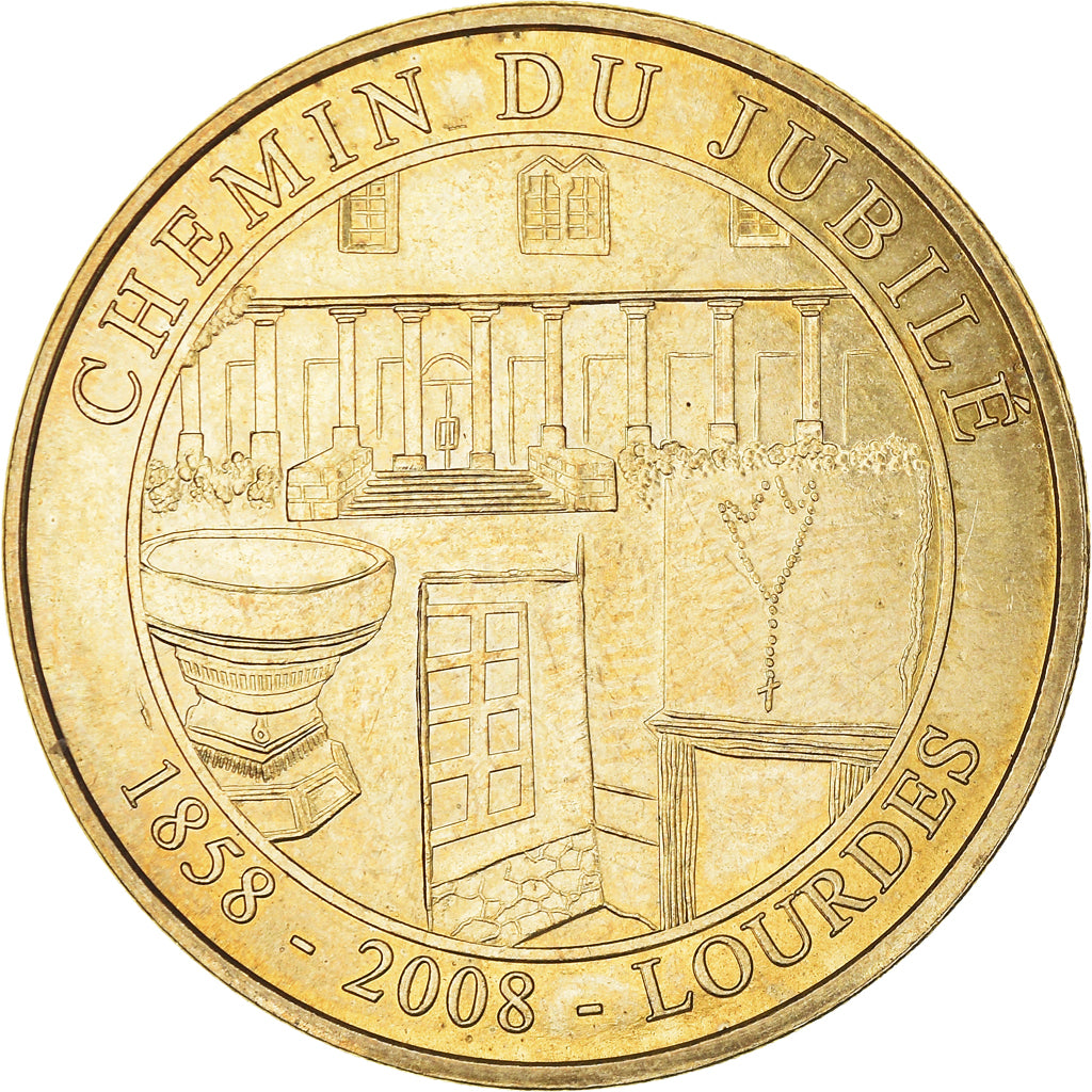 França, Token, Token turístico, Lourdes - Chemin du Jubilé, Artes e Cultura