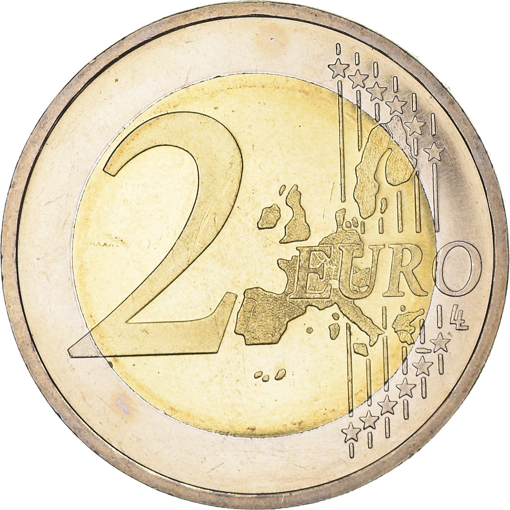 Niemcy - RFN, 2 Euro, 2003, Munich, MS(65-70), Bimetaliczny, KM:214