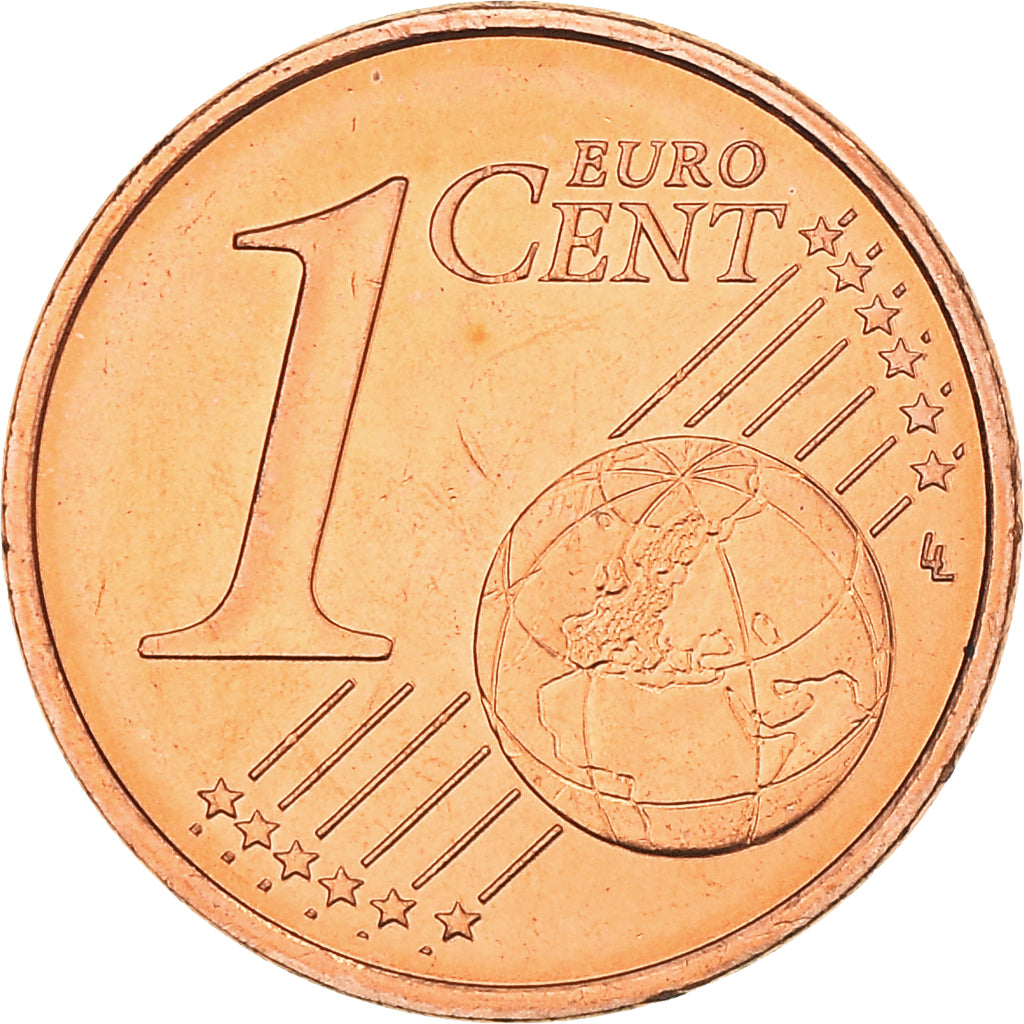 Francia, Euro Cent, 2003, Cobre chapado en acero, FDC, KM:207