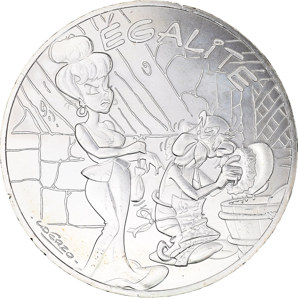 France, 10 Euro, Astérix Égalité (La zizanie), 2015, Paris, B.D, MS(65-70)