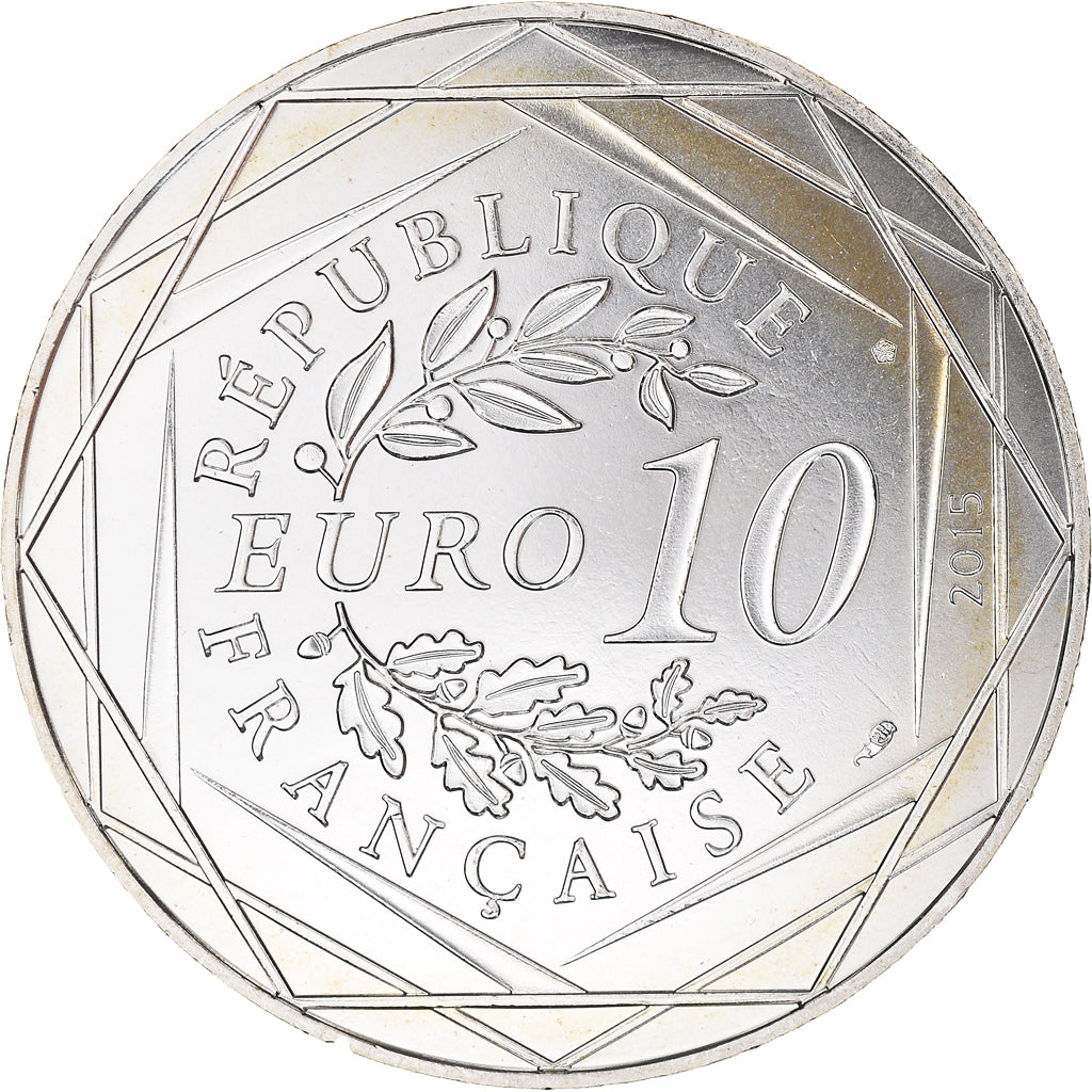 France, 10 Euro, Astérix Égalité (Jeux Olympiques), 2015, Paris, B.D, FDC