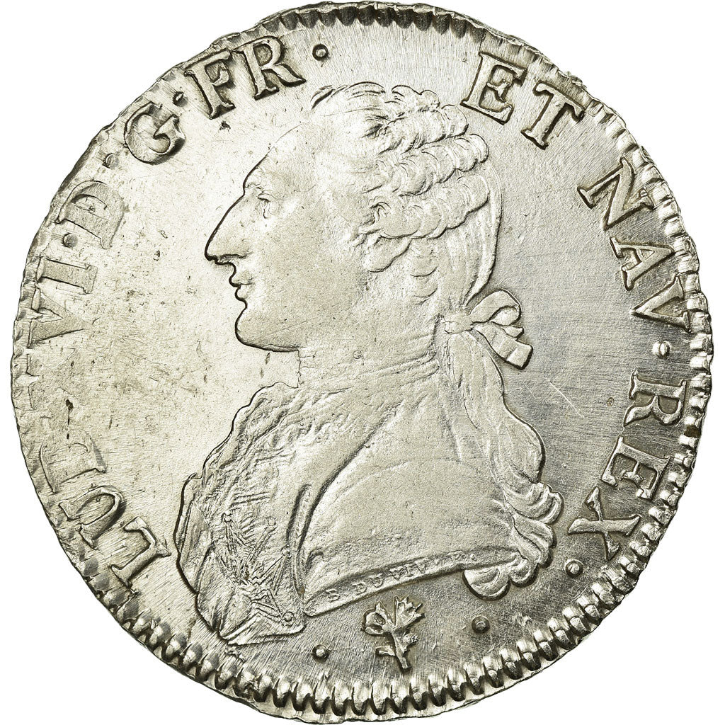 Moneta, Francia, Louis XVI, Écu aux branches d'olivier, Ecu, 1784, Bayonne, BB