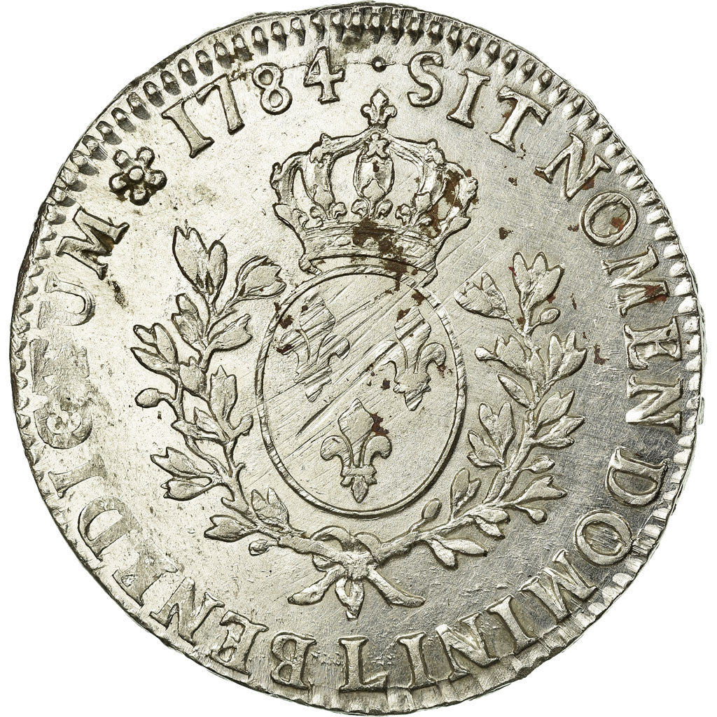 Moneta, Francia, Louis XVI, Écu aux branches d'olivier, Ecu, 1784, Bayonne, BB