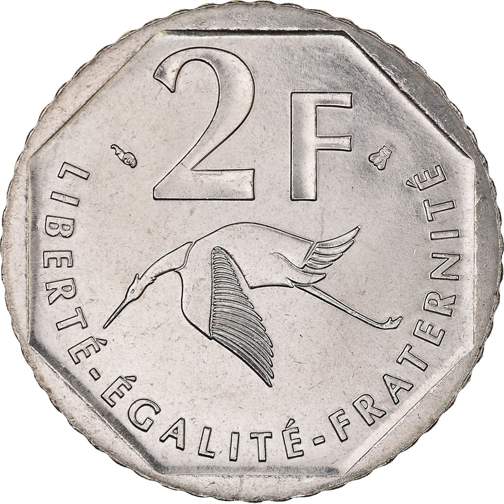 Moneta, Francia, Guynemer, 2 Francs, 1997, Paris, FDC, FDC, Nichel, KM:1187