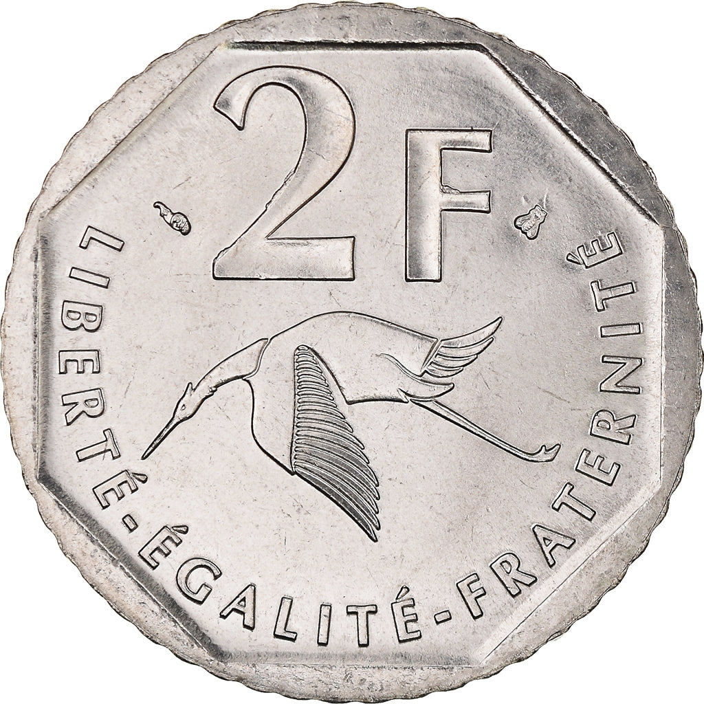 Moneta, Francia, Guynemer, 2 Francs, 1997, Paris, FDC, FDC, Nichel, KM:1187