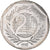 Moneda, Francia, René Cassin, 2 Francs, 1998, SC+, Níquel, KM:1213