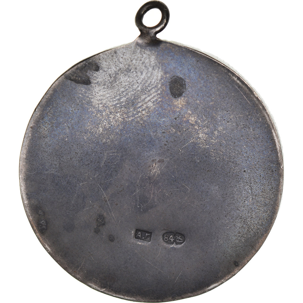 Francia, medaglia, Jesus Christ, Religions & beliefs, Haut Relief, SPL-, Argento