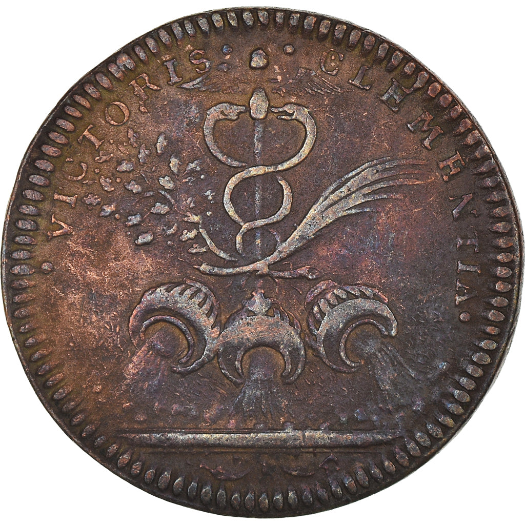 France, Token, Louis XIV, Prise de Condé, History, EF(40-45), Copper