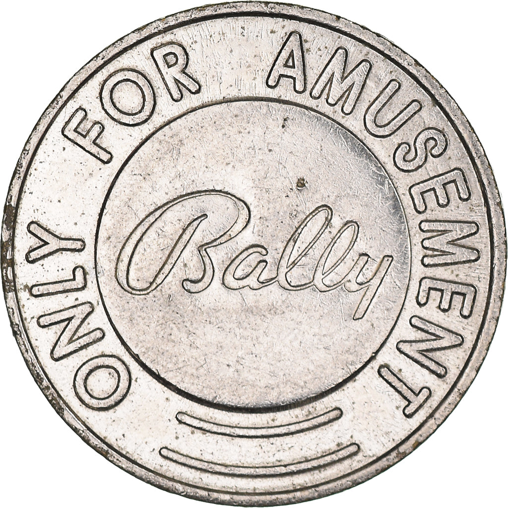 France, Jeton, Only for Amusement, Bally, Leasure, TTB, Métal