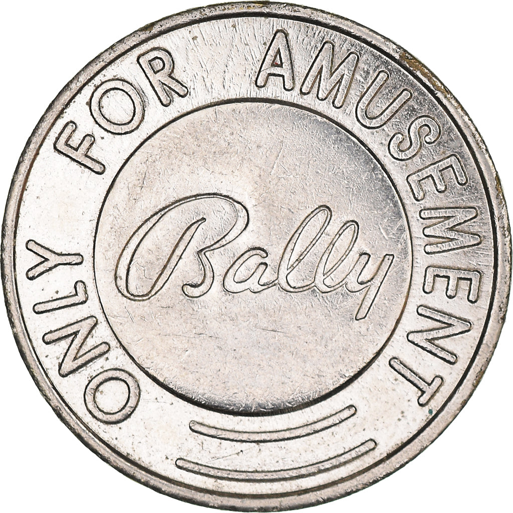 France, Jeton, Only for Amusement, Bally, Leasure, TTB, Métal