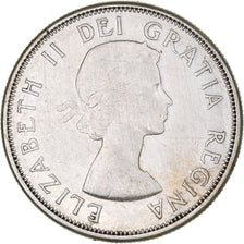 Coin, Canada, Elizabeth II, 50 Cents, 1964, Royal Canadian Mint, Ottawa