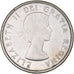 Coin, Canada, Elizabeth II, 50 Cents, 1964, Royal Canadian Mint, Ottawa