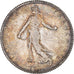 Coin, France, Semeuse, 2 Francs, 1916, Paris, AU(55-58), Silver, KM:845.1