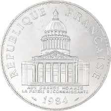 Moneta, Francia, Panthéon, 100 Francs, 1984, Paris, SPL, Argento, KM:951.1
