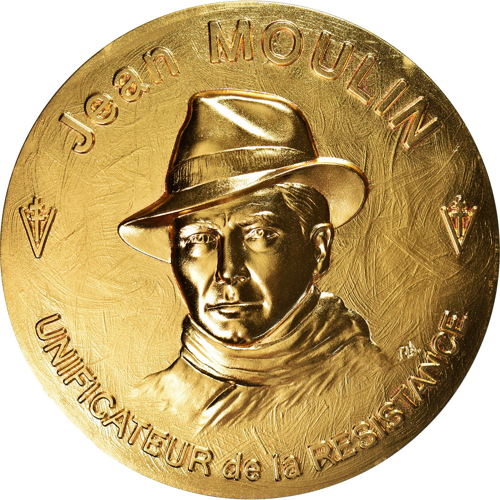 Frankreich, Medaille, Jean Moulin, Unificateur de la Résistance, WAR, STGL