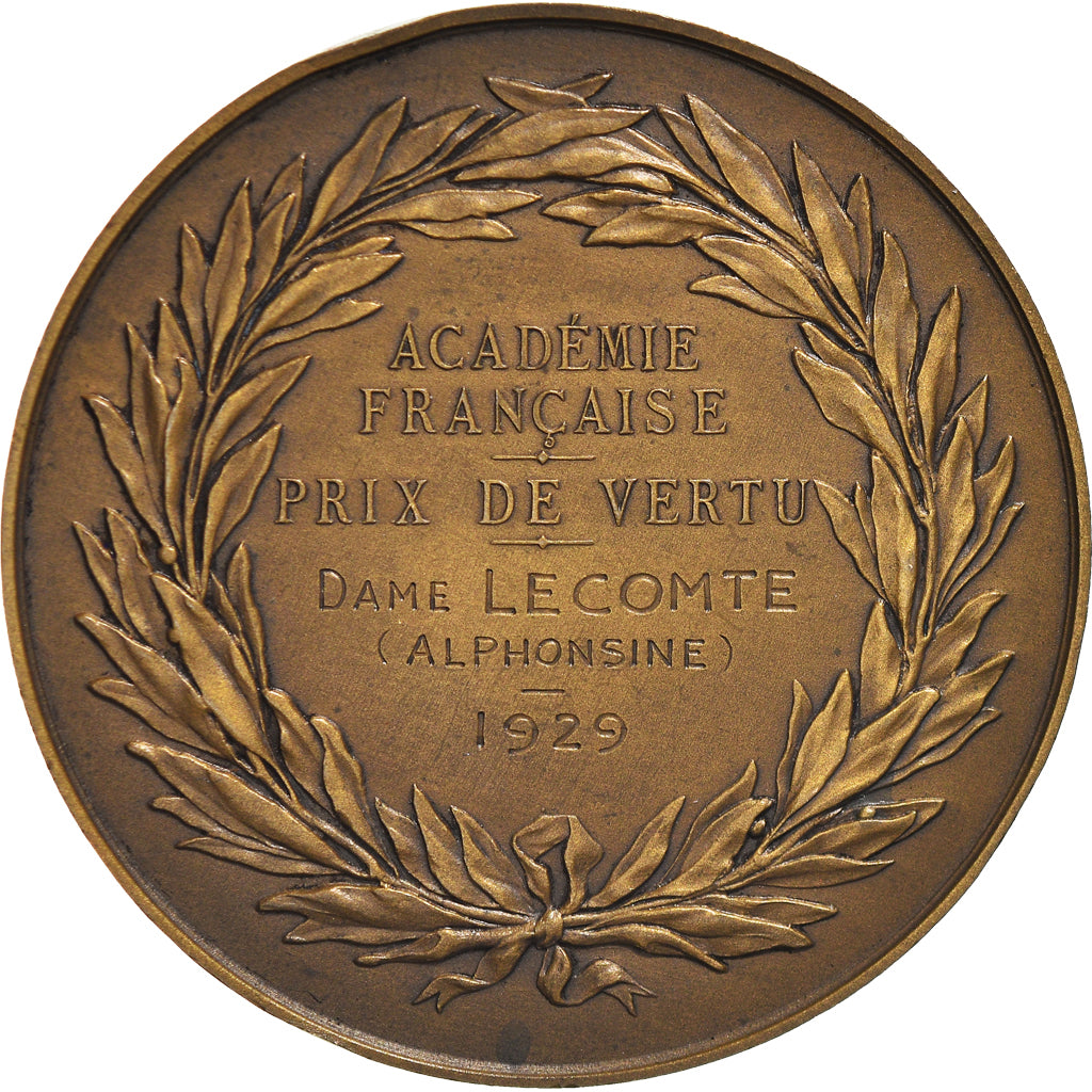 Frankreich, Medaille, Académie Française, Antoine de Montyon, Arts & Culture
