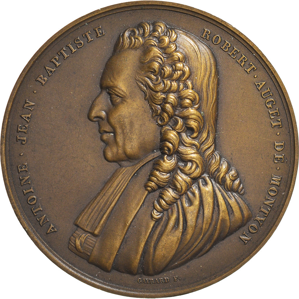 Frankreich, Medaille, Académie Française, Antoine de Montyon, Arts & Culture