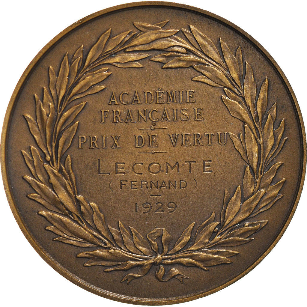 Frankreich, Medaille, Académie Française, Antoine de Montyon, Arts & Culture