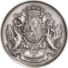 France, Medal, Exposition Philatélique de Valenciennes, 1975, Lemoine