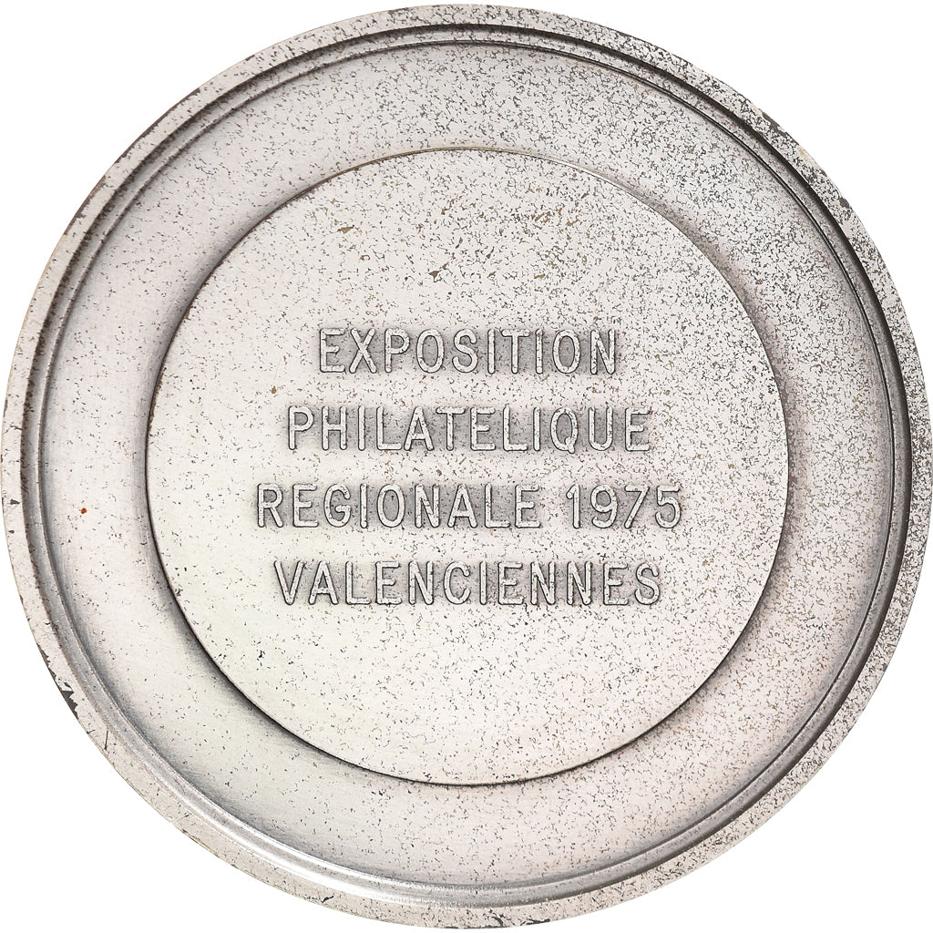 France, Medal, Exposition Philatélique de Valenciennes, 1975, Lemoine