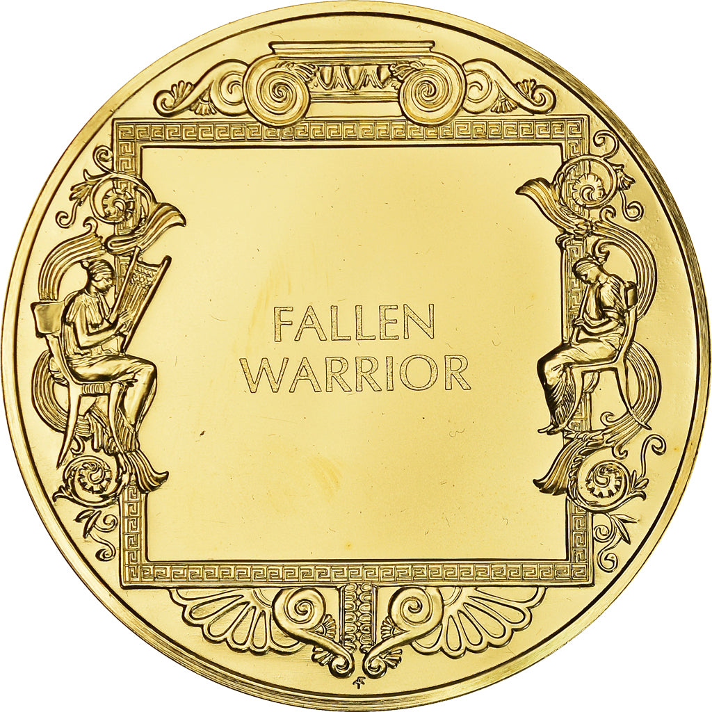 United States of America, Medaille, The Art Treasures of Ancient Greece, Fallen